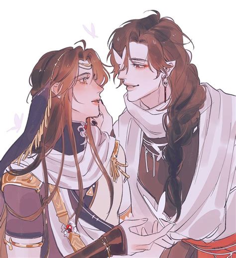 Nusji Slow Reply On Twitter Heaven S Official Blessing Cute Gay Anime Characters