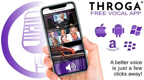 Throga App Throga The Vocal Gym