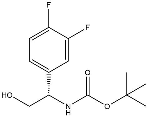 Tert Butyl N S Difluorophenyl Hydroxyethyl Carbamate