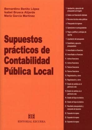 Supuestos Practicos De Contabilidad Publica Local De Bernadino