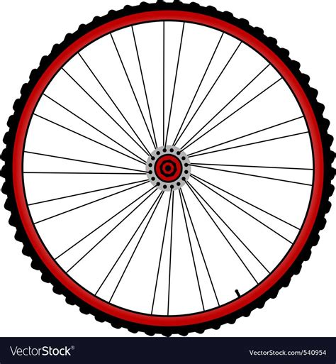 Bicycle Wheels Royalty Free Vector Image Vectorstock Bicycle Wheels