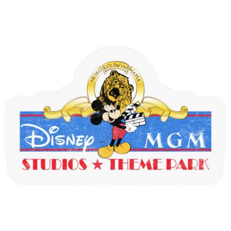 Retro Disney MGM Studios Logo Stickers sold by Initial Salaidh | SKU ...