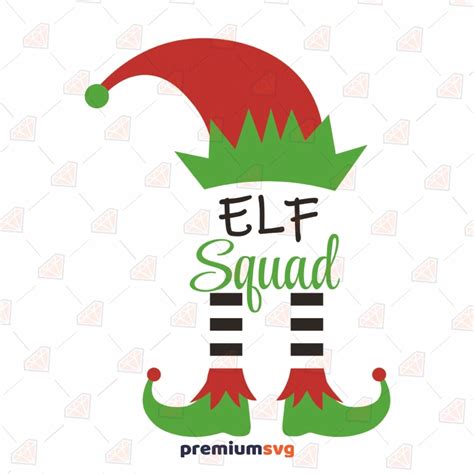 Elf Squad Svg Cut File Premiumsvg