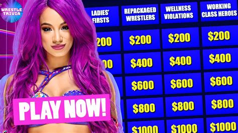 Wrestling Jeopardy Test Your WWE Knowledge More YouTube