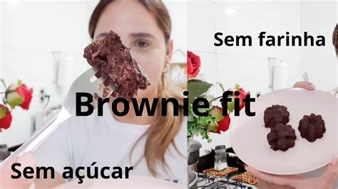 Brownie Fit Apenas Minutos E Seg No Micro Ondas Sem Farinha Sem