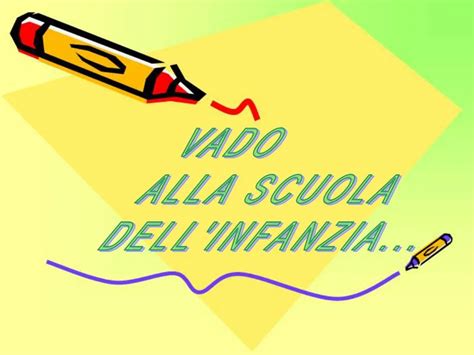 Ppt Vado Alla Scuola Dellinfanzia Powerpoint Presentation Free Download Id782867