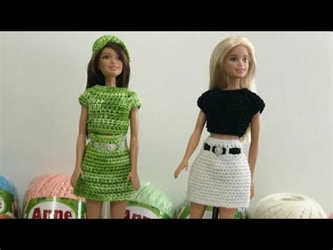 Moda Barbie Crochê Aula nº 01 Saia YouTube