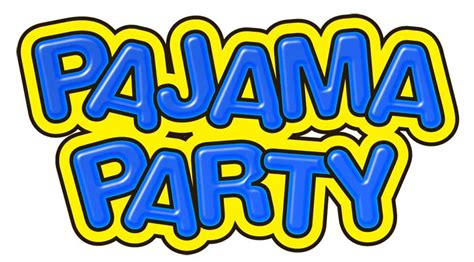 Clip Art Images For Pyjama Party For Kids - ClipArt Best