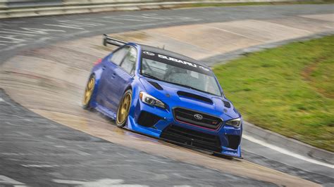 Subaru WRX STI Type RA NBR Special going for Nürburgring lap record