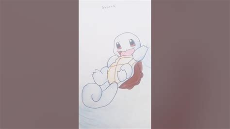 Pokemon Squirtle Drawing Youtube