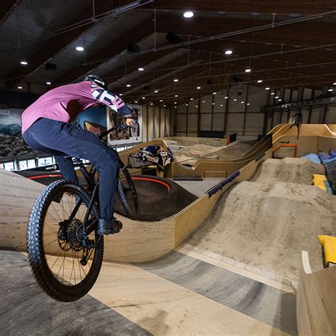 Indoor Bikepark in Tyrol: Mountainbiking no matter what weather