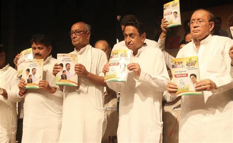 Congress Releases 1,290-Point Manifesto For Madhya Pradesh