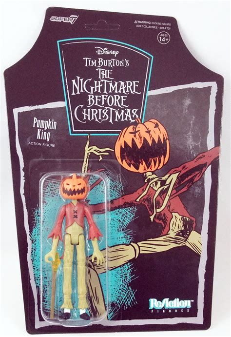 Nightmare Before Christmas - Super7 ReAction Figure - Pumpkin King