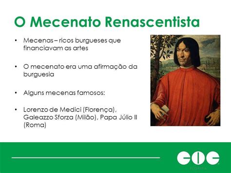 Oque E Mecenas - mecenas era o nome dado aos artistas renascentistas :verdade ou falso ...