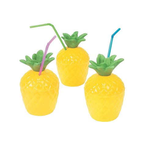 Pineapple Cups With Lids With Images Pineapple Cup Pineapple Parties