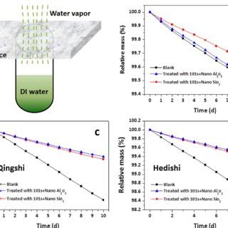 Schematic Diagram Of The Water Vapor Permeability Experiment A And