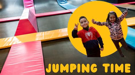 Sky Zone Jumping Over Biggest Trampoline 😃😃 Youtube