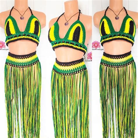 Jamaican Outfit Etsy