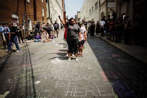 Unite The Right Rally 2018 Counterprotesters Dwarf White Nationalists