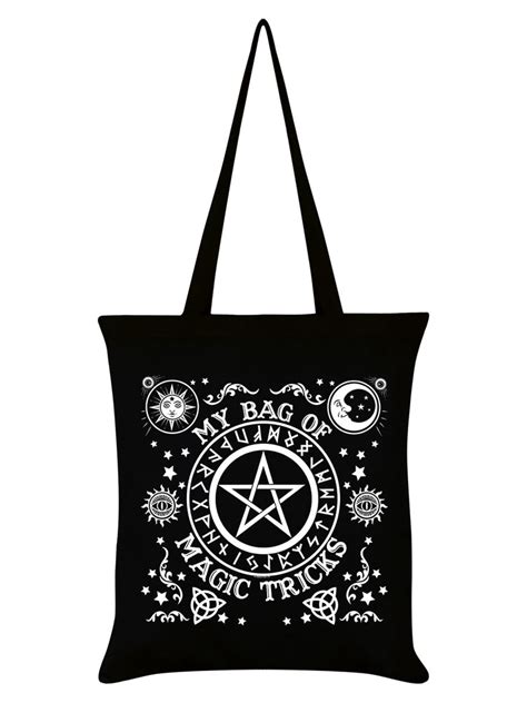 My Bag Of Magic Tricks Black Tote Bag – Grindstore Wholesale