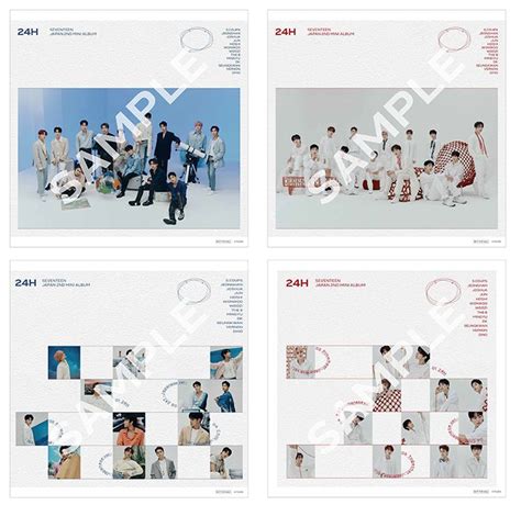 SEVENTEEN JAPAN 2ND MINI ALBUM24H Seventeen Mini Albums Japan