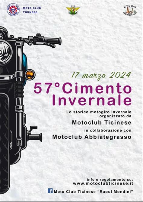 57 CIMENTO INVERNALE 2024 Motoraduno Milano Motoraduni MotoGP Romagna