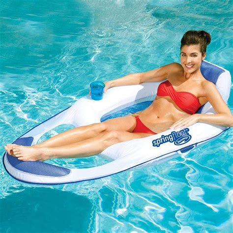 Best Buy Swim Ways Swimways Spring Float Mesh Recliner Floating