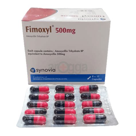 Fimoxyl Capsule Mg Medicine Arogga Online Pharmacy Of