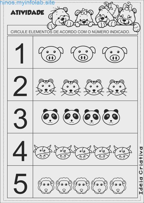 Actividades Para NiÃ±os De 4 AÃ±os Numeros - vostan