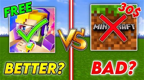 Blockman Go Is Better Than Minecraft Blockman Go Vs Minecraft Youtube