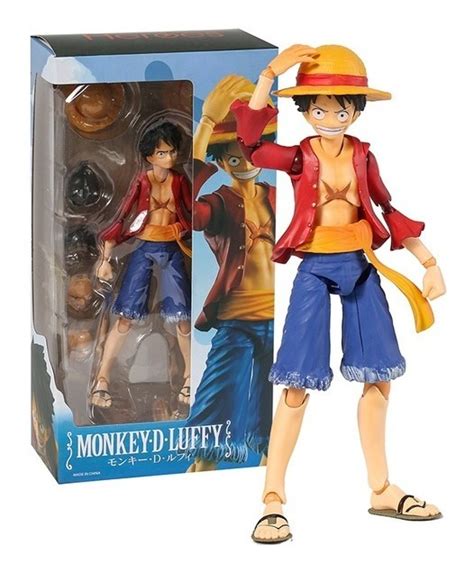 Boneco Luffy One Piece Luffy Articulado Action Figure Zoro Frete Gr Tis