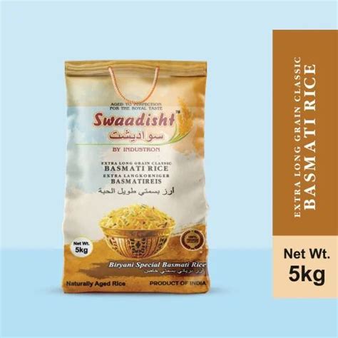 Swaadisht Biryani Special Basmati Rice Aged For Two Years Packet Kg