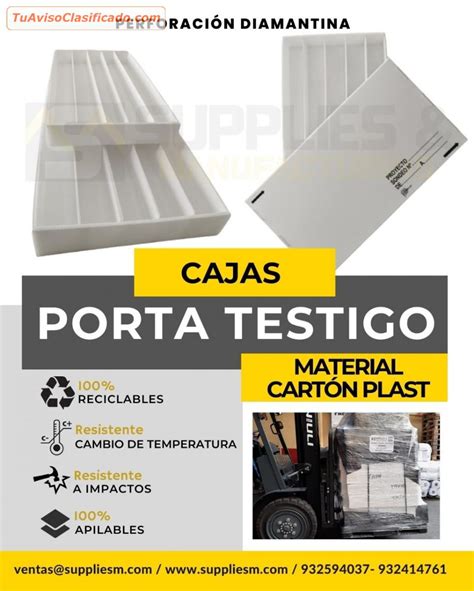 CAJAS DESARMABLES PORTA TESTIGOS Empresas E Industrias In