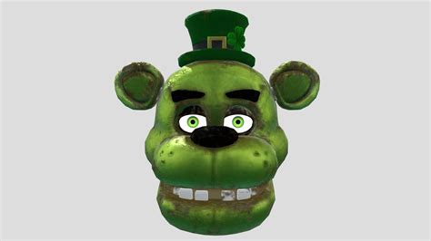 Shamrock Freddy 3d Profile Icon Download Free 3d Model By Orangesauceu [cf9ba7b] Sketchfab