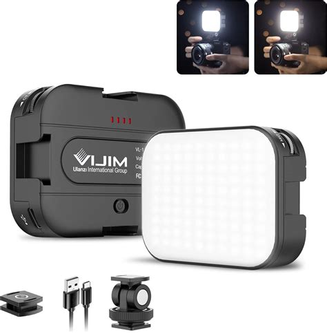 Amazon Ulanzi Vl Mah Led Video Light Bundle With Pt