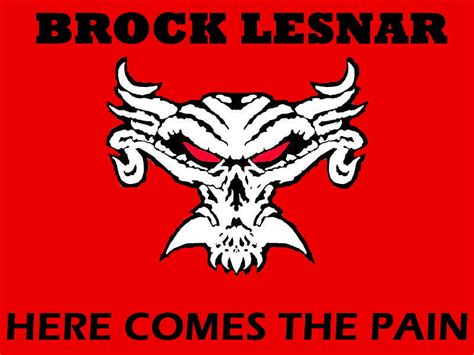 Brock Lesnar Fear The Fury Logo