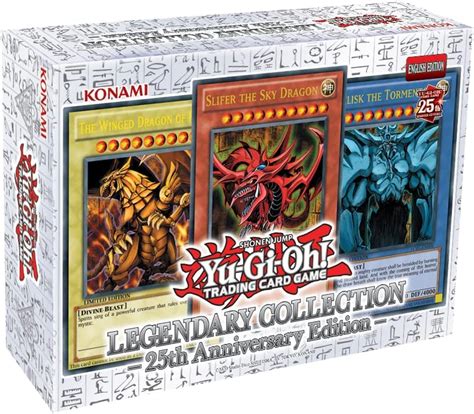 Amazon.com: Yu-Gi-Oh! Trading Cards: Legendary Collection 25th Anniversary Box : Toys & Games