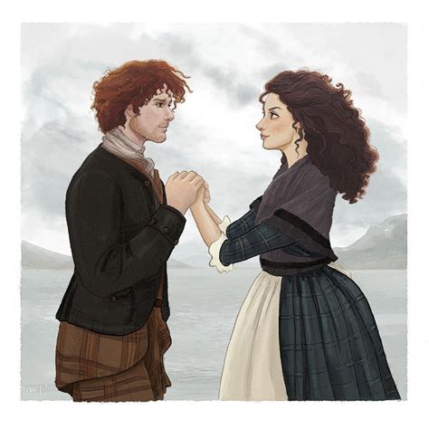 Outlander The Frasers Art Print By Mauprada X Small Outlander