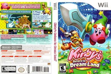 Kirby S Return To Dream Land Wii The Cover Project