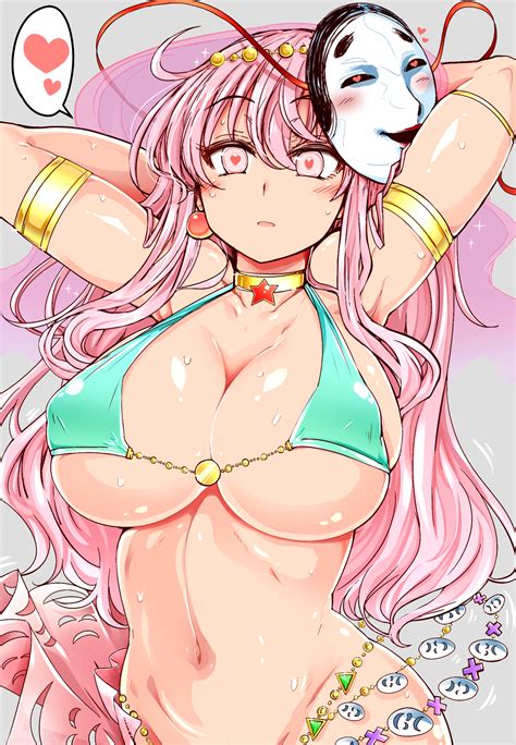 Rule 34 1girls Arm Strap Armlet Armpits Arms Up Belly Button Belly