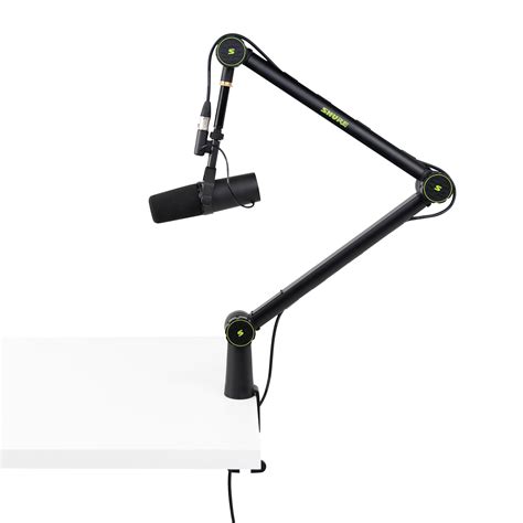 Shure Deluxe Articulating Desktop Mic Boom Stand Sh Broadcast Gator