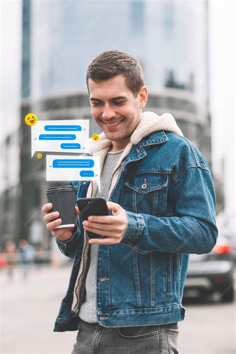 Premium Photo | Person using electronic device with social network