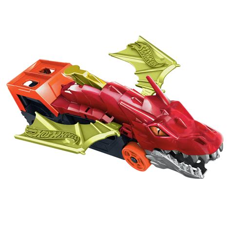 Mattel Hot Wheels Dragon Launch Transporter Νταλίκα Δράκος GTK42
