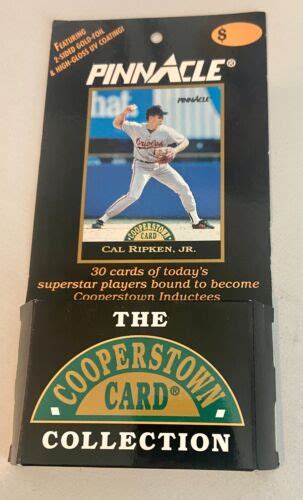 1993 Pinnacle The Cooperstown Card Collection Baseball Factory Sealed