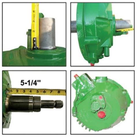 Remanufactured Feeder House Reverser Gear Box Assembly Fits John Deere