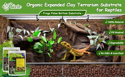 Amazon Riare 4LBS Expanded Clay Balls Terrarium Substrate For