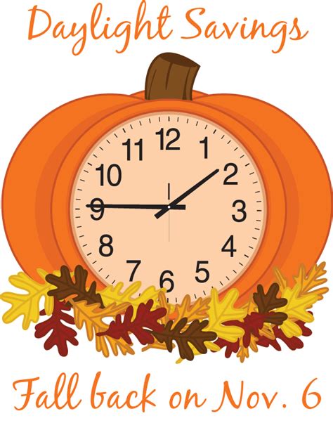 Daylight Savings is November 6th! - Cass County Star-Gazette