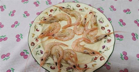 Gambas Blancas Cocidas Receta De Manuel Rueda Cookpad