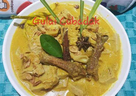 Resep Gulai Cubadak Nangka Muda Khas Padang Oleh Lina Bachry Cookpad