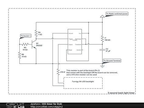 Modded My Dx6i Wbacklight And Timeout Circuit Helifreak